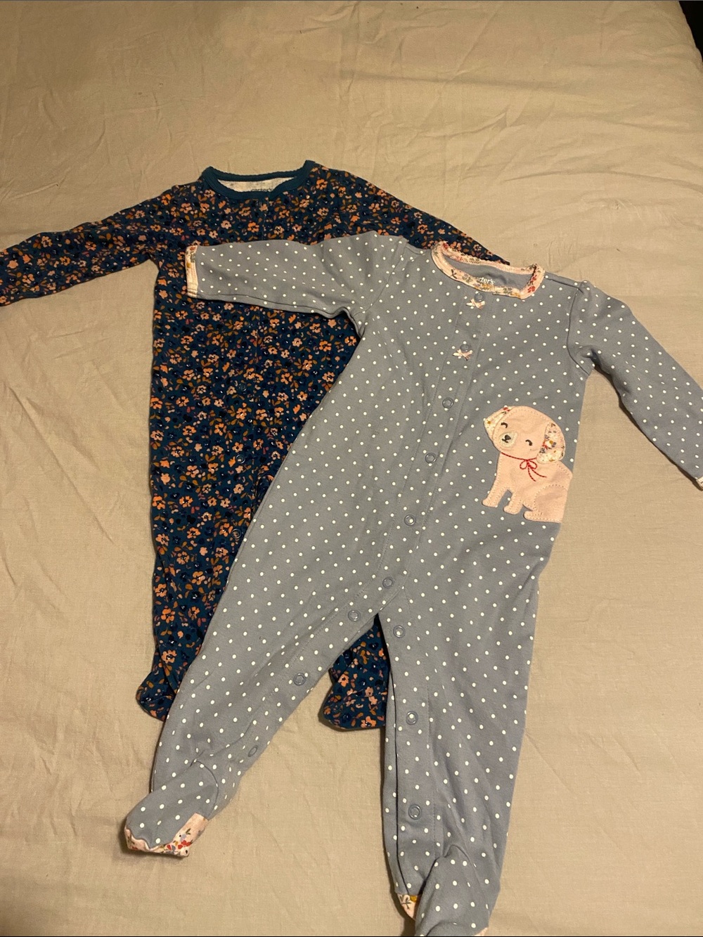 Baby Footed Onesie Set